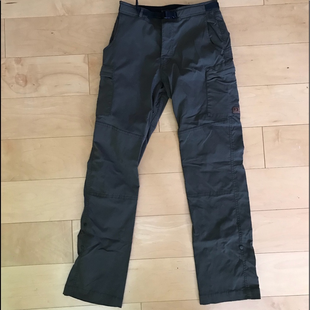 Prana Grey Olive Hiking pant